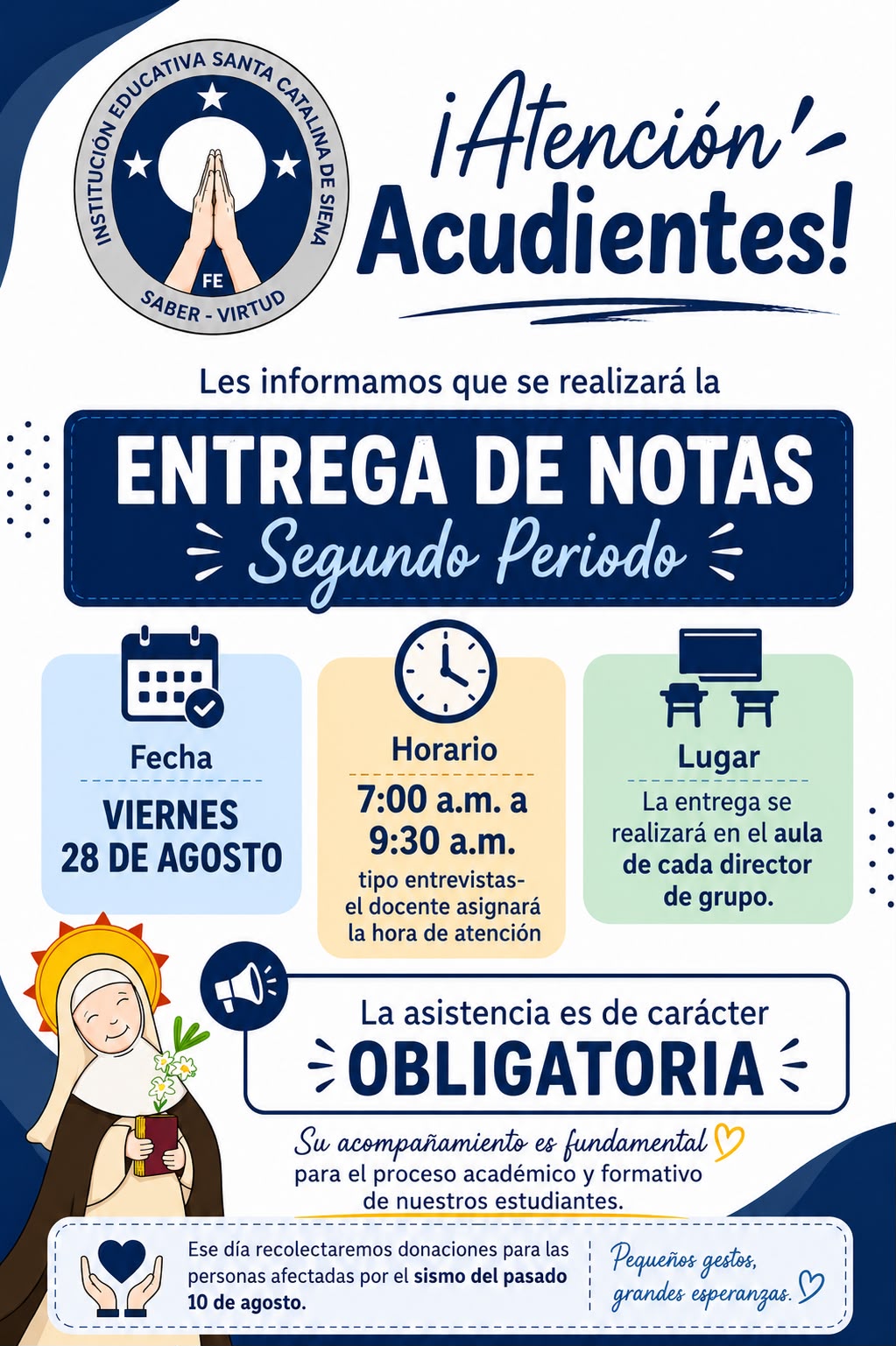 ENTREGA DE NOTAS